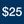 $25.00 GC